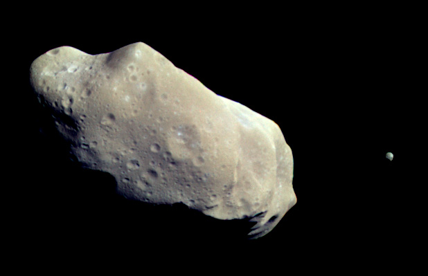 Asteroide Ida y Dáctyl